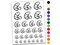 Sea Shrimp Temporary Tattoo Water Resistant Fake Body Art Set Collection